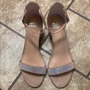 Steve Madden NYC  Mauve Size 8 Heels Elegant Design Spring Summer Wedding Guest